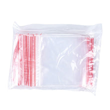 Carica l'immagine nel visualizzatore di Gallery, OFFICER PRODUCTS Sacchetto con chiusura a pressione, 8 x 12 cm, 100 pezzi (1 pezzo), trasparente, chiusura con chiusura 