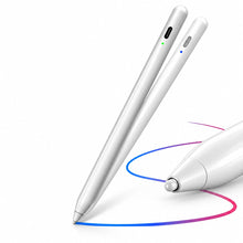 Carica l'immagine nel visualizzatore di Gallery, Penna Touch Screen 2 in 1 per iPad Tablet e Smartphone, Stylus con Palm Rejection e Sensibilità all’Inclinazione, Punta 