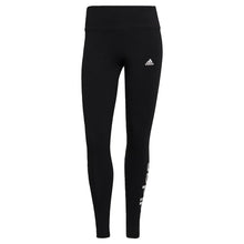 Carica l&#39;immagine nel visualizzatore di Gallery, adidas Donna Essentials High-Waisted Logo Leggings, Black/White, L
