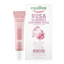 Carica l'immagine nel visualizzatore di Gallery, Equilibra Rosa Ialuronica Contorno Occhi Liftante, Delicata Emulsione,15 ml