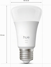 Carica l'immagine nel visualizzatore di Gallery, Philips Hue LED A60, Lampadine smart E27, Confezione da 1