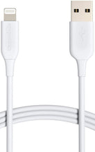 Carica l'immagine nel visualizzatore di Gallery, Amazon Basics Cavo di ricarica USB-A a Lightning, certificato MFi, serie Advanced, per iPhone, bianco, 0.9 m