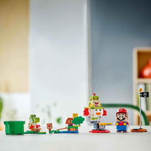 Carica l&#39;immagine nel visualizzatore di Gallery, LEGO Super Mario Avventure Mario Interattivo, Giocattolo con i Personaggi Nintendo di Bowser Jr., Goomba e Yoshi, Giochi da Collezione per Bambini e Bambine da 6 Anni, Idea Regalo 71439