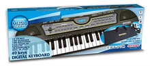 Carica l'immagine nel visualizzatore di Gallery, Bontempi | MelodyTouch - Tastiera Digitale a 49 Tasti con Accessori Completi per un'Esperienza Musicale Conveniente, 588x200x65 mm