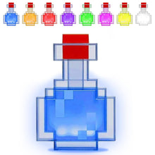 Carica l'immagine nel visualizzatore di Gallery, Mineup Bottiglia Magica Luce Notturna, Lampada Da Tavolo LED a Forma Di Pozione Con 8 Colori, Luci Colorate Cambiabili, 