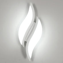 Carica l'immagine nel visualizzatore di Gallery, Goeco Applique LED da Parete Interno 12W 1350LM 6500K 30CM, Bianco
