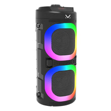 Carica l'immagine nel visualizzatore di Gallery, Majestic FIRE 9 – Speaker bluetooth, 3 effetti luci LED, ingressi USB/microSD/AUX-IN/MIC, Batteria ricaricabile, funzion