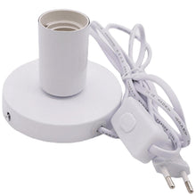 Carica l'immagine nel visualizzatore di Gallery, Base per lampada da tavolo vintage E27, attacco E27, lampada da tavolo vintage con cavo da 1,8 m, lampada da comodino co