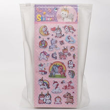 Carica l&#39;immagine nel visualizzatore di Gallery, Leenou Adesivi per Bambini, 1000+ Adesivi 3D Stickers per Puffy Adesivi per Regali Gratificanti Scrapbooking Inclusi Camion, Animali, Pesci, Dinosauri, Numeri, Frutta e Altro (18 Fogli)