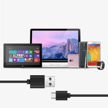 Carica l'immagine nel visualizzatore di Gallery, TECHZOCO Cavo Micro USB sincronizza e ricarica, cavo USB Android, trasferimento dati 480 Mbit/s, compatibile con Samsung