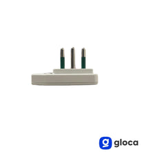 Carica l'immagine nel visualizzatore di Gallery, gloca Set 5 Spine Piatte Salvaspazio 10A Colore Bianco Standard Italiano 250V