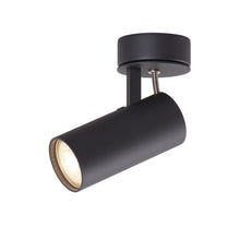 Carica l'immagine nel visualizzatore di Gallery, DAWALIGHT Faretto da Soffitto Orientabile Nero Moderna Applique da Parete Interno LED GU10 5W 3000K Bianco caldo Lampada