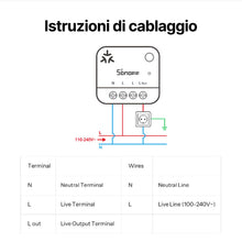 Carica l'immagine nel visualizzatore di Gallery, SONOFF MINI-1GP Matter via WiFi Smart Energy Meter