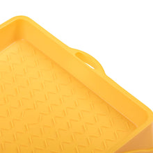 Carica l'immagine nel visualizzatore di Gallery, Hardy Working Tools Vaschetta per vernici 32 cm x 38 cm in plastica. Contenitore ampio per rulli grandi, perfetto per la