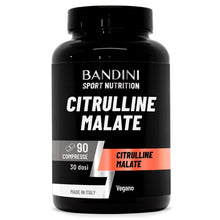 Carica l'immagine nel visualizzatore di Gallery, Bandini® CITRULLINE MALATE 90 Compresse 3000 mg per Dose Giornaliera -