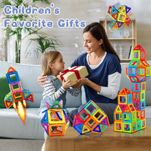 Carica l'immagine nel visualizzatore di Gallery, Costruzioni Magnetiche Per Bambini Bambina Bambino 3 4 5 6 7 8 anni 38 Pezzi Blocchi gioco bambino bambini bambina 3 4 5 6 7 8 Anni Giochi Magnetici Natale Compleanno Regalo Bambina 2 3 4 5 6 7 8 Anni