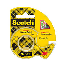 Carica l'immagine nel visualizzatore di Gallery, Scotch Nastro Biadesivo - 1 Rotolo su Dispenser Portatile, 12,7 mm x 6,3 m - Nastro Biadesivo Trasparente a Lunga Tenuta per Foto, Fotografie, Poster e Immagini