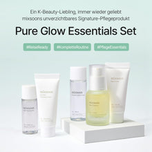 Carica l'immagine nel visualizzatore di Gallery, Pure Glow Essentials Set - Kit skincare travel per glass skin, 5 Items