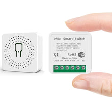 Carica l'immagine nel visualizzatore di Gallery, Interruttore WiFi intelligente programmabile 2,4 GHz, compatibile con Tuya, Google Home, Alexa, SmartLife, SmartThings, 