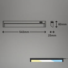 Carica l'immagine nel visualizzatore di Gallery, BRILONER - Luce sottopensile LED orientabile, LED sottopensile CCT per cucina, temperatura di colore regolabile, luce pe