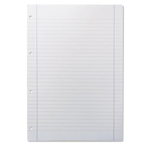 BM BeMore – Ricambi Bandup A4 Con Banda Rinforzata – Rigatura C – Righe Con Margini Per 4° E 5° Elementare – Confezione Da 40 Fogli – Carta 90G/Mq - 0105495