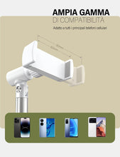 Carica l'immagine nel visualizzatore di Gallery, Supporto Telefono,Porta Cellulare Regolabile a 360°,Supporto Cellulare Ideale per lo Streaming in Diretta e le Riprese V