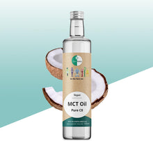 Carica l'immagine nel visualizzatore di Gallery, Go-Keto MCT Oil C8, 500ml | Olio MCT C8, 100% olio di cocco, senza olio di palma | perfetto per dieta chetogenica | crema di caffè cheto, per bulletproof coffee o frullato cheto | vegano
