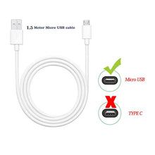 Carica l'immagine nel visualizzatore di Gallery, ZLONXUN Caricatore USB e Cavo compatibile con Xiaomi Redmi 12C/9A/9C/A2/9AT/A1/7A/6A/S2/Mi A2 Lite