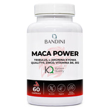 Carica l'immagine nel visualizzatore di Gallery, Bandini® MACA POWER Peruviana, 60 Capsule, Complesso ad Alto Dosaggio