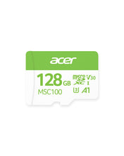 Carica l'immagine nel visualizzatore di Gallery, Acer Scheda di memoria MSC100 Micro SDXC da 128 GB, UHS-I U3/V30, fino a 100 MB/s in lettura, 45 MB/s in scrittura, per 
