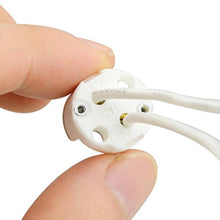 Carica l'immagine nel visualizzatore di Gallery, FineLED MR16 G5.3 - Confezione da 10 attacchi portalampada a LED MR16 G5.3 Mr11 per lampadine alogene da 12 V e a LED, a