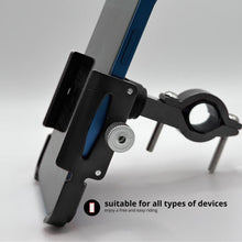 Carica l'immagine nel visualizzatore di Gallery, Porta Cellulare Moto, Portacellulare Per Bicicletta Con Rotazione a 360° in Alluminio, Supporto Telefono per Qualsiasi S
