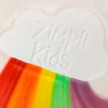 Carica l'immagine nel visualizzatore di Gallery, Zimpli Kids- Bomba da Bagno Grande Nuvola Arcobaleno, Multicolore ad Effetto Speciale, Regalo in Scatola Ragazze, Colore Bombe frizzanti, Compleanno per Bambini, 6361