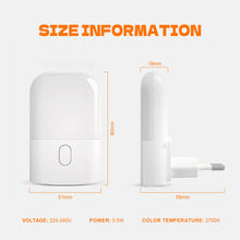Carica l&#39;immagine nel visualizzatore di Gallery, GRIFEMA GD101-1 Luce Notturna per Bambini 3 Livelli di Luminosità Regolabili, Luce Notturna con Sensore di Luce per Cameretta, Bagno, Corridoio, Cucina, Scale, 2700K Bianco Caldo