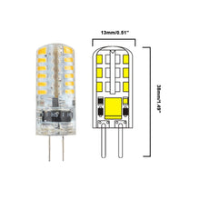 Carica l'immagine nel visualizzatore di Gallery, Pocketman 10 Confezione 3 Watt AC/DC 12V G4 Lampadine di illuminazione a LED,Equivalente a lampadina alogena da 30W pist