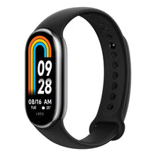 Carica l'immagine nel visualizzatore di Gallery, Xiaomi Mi Smart Band 8 - Braccialetto di attività, display AMOLED, monitoraggio della frequenza cardiaca, 190 mAh, 150+ modalità sportive, fino a 16 giorni di autonomia, nero