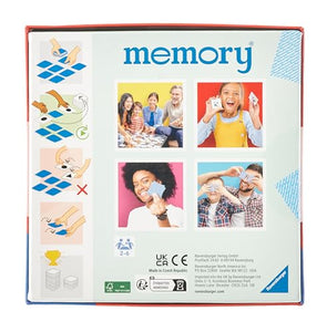 Ravensburger - Memory Super Mario, Gioco Da Tavolo, Memory Gioco per Bambini 3 Anni o più, 48 carte, 2 a 6 giocatori, Versione italiana