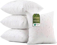 Carica l'immagine nel visualizzatore di Gallery, Utopia Bedding Cuscini da esterno 45 × 45 cm impermeabili, 4 pezzi