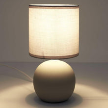 Carica l'immagine nel visualizzatore di Gallery, HOME DECO FACTORY Lampada da Tavolo Elegante H 25 cm Luce Soffusa Grigio