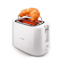 Carica l&#39;immagine nel visualizzatore di Gallery, Philips Viva Collection Tostapane, 2 Fette, 8 Impostazioni, Scongelamento e Scalda Brioche Integrato, Leva di Sollevamento, Auto Spegnimento, Bianco (HD2581/00)