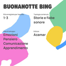 Carica l'immagine nel visualizzatore di Gallery, FABA Personaggio Sonoro – Buonanotte Bing