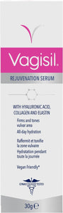 Vagisil Rejuvenation Serum, Siero Azione Idratante, Rimpolpante E Ringiovanente Per La Zona Vulvare, Con Acido Ialuronico, Collagene Ed Elastina, Idrata, Rassoda E Tonifica, 30 g