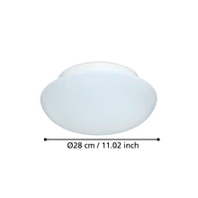 Carica l'immagine nel visualizzatore di Gallery, Eglo lampada da soffitto Ella, Ø 28 cm, lampada da parete