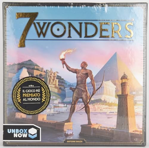 Asmodee - 7 Wonders, Gioco da Tavolo, 3-7 Giocatori, 10+ Anni, Edizione In Italiano + 7 Wonders Armada, Espansione Gioco da Tavolo, 3-7 Giocatori, 10+ Anni, Edizione in Italiano Asmodee - 7 Wonders, Gioco da Tavolo, 3-7 Giocatori, 10+ Anni, Edizione In Italiano + 7 Wonders Armada, Espansione Gioco da Tavolo, 3-7 Giocatori, 10+ Anni, Edizione in Italiano
