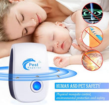 Carica l'immagine nel visualizzatore di Gallery, Repellente ad Ultrasuoni 4 Pack, Repellente Ultrasuoni Anti Zanzare Ultrasuoni Interno Dispositivo, Repellente per Insetti di Ratto, Antizanzare Ultrasuoni per Pulce, Ragno, Mosca, Scarafaggio, Flea