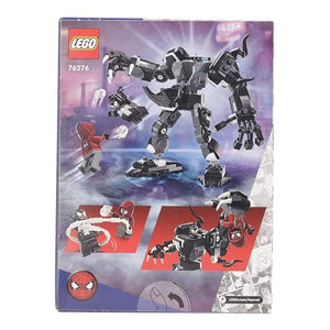 LEGO Marvel Mech di Venom vs. Miles Morales, Giocattolo Action Figure Snodabile da Costruire per Bambini e Bambine da 6 Anni con Minifigure di Spider-Man, Regalo di Compleanno da Supereroi 76276