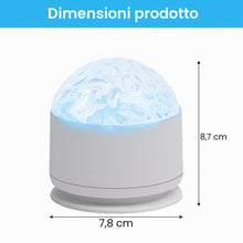 Carica l'immagine nel visualizzatore di Gallery, Lampada Aurora Boreale Proiettore Stelle Soffitto Proiettore Aurora Boreale con 16 Effetti di Illuminazione/Telecomando 
