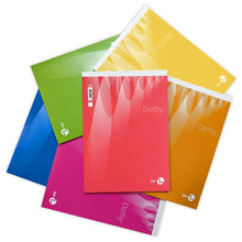 Carica l'immagine nel visualizzatore di Gallery, 10 Block Notes A4 BE MORE DERBY - 1R Righe senza Margine - Carta 60g - 60fg