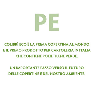 Favorit Colibrì Copriquaderni Coprenti Formato Set da 10 Pezzi Formato A4, 2 Pezzi x Rosso + Blu + Giallo + Azzurro + Verde Scuro Prodotto Bio
