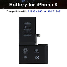 Carica l'immagine nel visualizzatore di Gallery, Batteria per iPhone X